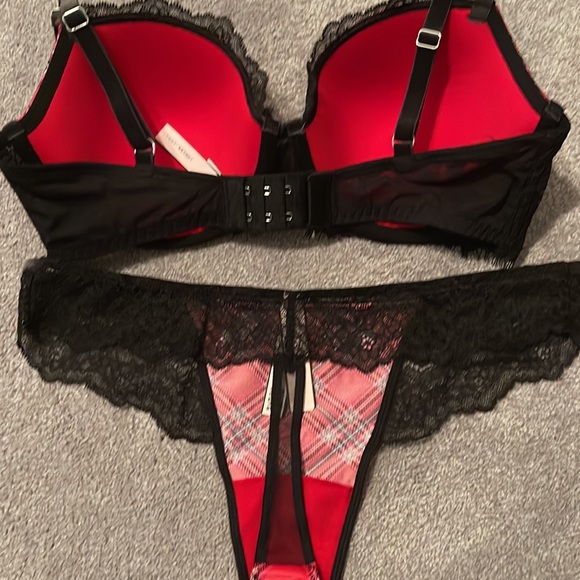 Dream Angels Demi & Thong 34DD/ Med NWT - Picture 5 of 10